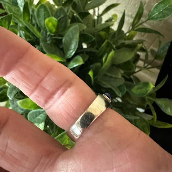 Jay King Lapis and Blue Lace Ring Size 8 - Picture 5 of 8